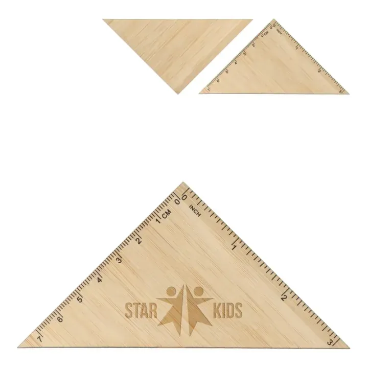 Bamboo set square - LT91924 (gadzety reklamowe)